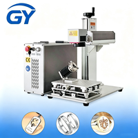 Nueva Máquina de Marcado Láser de Fibra CNC 2.5D para Joyería/Armas de Fuego/Metal, Rango de 20W-100W, Compatible con Formatos DXF/PLT/BMP/AI/LAS/DWG, Grabado