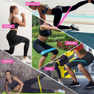 Bandas de Resistencia Antideslizantes con Logotipo Personalizado, Banda de Ejercicio de Látex en Bucle, 5 Niveles para Gimnasio, Fitness, Entrenamiento de Fuerza, Fisioterapia - Product Image 5