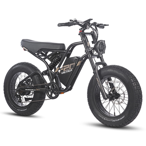Vélo électrique EU Fafrees F20 ULTRA EBIKE, style motocross au profil bas, moteur brushless 750W, propulsion arrière, haute puissance, longue autonomie - Product Image 3