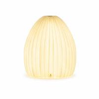 Lanterne en papier pliable en forme de vase, faite à la main, rechargeable, pour la décoration de salon, de restaurant, de table de nuit