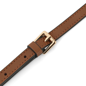 Hebilla de metal de repuesto personalizada de lujo para correa con correas de cuero genuino de ajuste de bolso de diseñador cambiable - Product Image 4