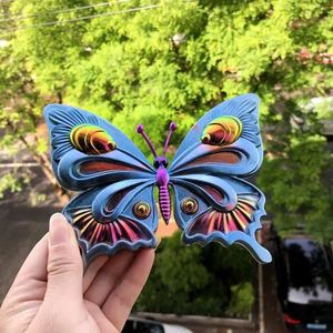 3D Butterfly <b>Animal</b> <b>Crystal</b> Epoxy Resin Craft Art Supplies DIY Gypsum Easter Resin Casting with Silicone Mold Cake Tools - Product Image 5
