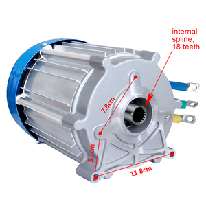 Rickshaw de remolque eléctrico de la mejor calidad con motor de CC de alto par, potente construcción de imán permanente de comunión sin escobillas - Product Image 3