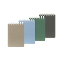 Carnet à spirale de poche Daolen 2025 A7 PP souple, motif Morandi, mignon, pour l'école, avec logo personnalisé