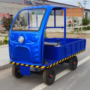 Voiture <span class=keywords><strong>électrique</strong></span> à plateau haute performance avec cabine, capacité <span class=keywords><strong>de</strong></span> charge <span class=keywords><strong>de</strong></span> 1000 kg, commande au volant, moteur <span class=keywords><strong>de</strong></span> 1500 W, <span class=keywords><strong>moyen</strong></span> <span class=keywords><strong>de</strong></span> <span class=keywords><strong>transport</strong></span> efficace - Product Image 2