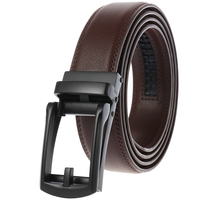 Ceinture en cuir de vachette pour homme LY33-00002-1, 3,08 cm, vente en gros