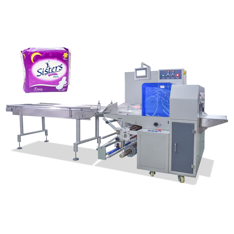 ZV-280X автоматическая упаковочная машина для гигиенических салфеток