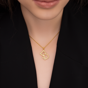 Collar con Colgante de Moda YE175-YC-B13859-G - Product Image 3