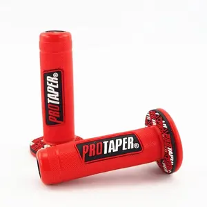 Hot Sale Street Bikes Motorbike Dirt Pit Bike 7/8'' 22mm Handlebar Rubber Handle Pro-taper Hand Grips for Motorcycle