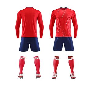 男性用ウォームアップトラックウェア暖かいジャケットトレーニングスーツタイトラックスーツセットジョギングジム長袖サッカーユニフォーム - Product Image 1