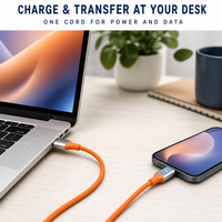 Câble USB A vers Type C Micro USB en alliage de zinc, charge rapide, transfert de données, avec indicateur LED pour téléphone et tablette (vente en gros)