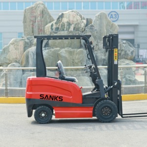 中国専門メーカー製 ポータブル電動フォークリフト 1トン 2トン 3トン 3.5トン 4トン 5トン 電動フォークリフト - Product Image 2