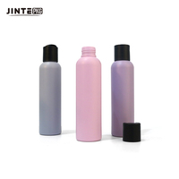 Flacon en plastique coloré pour crème corporelle et maquillage, avec pompe à lotion, en gros, 100ml, 150ml, 200ml, 250ml, 300ml, 350ml