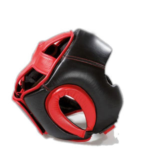 2025 nuevo diseño Head Guard personalización portátil producto Premium venta al por mayor cuero de alta calidad Kickboxing Head Guard - Product Image 4