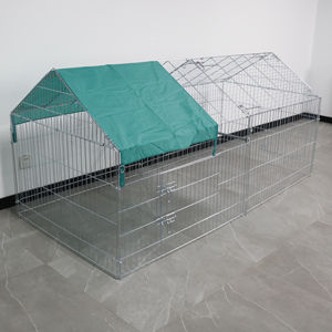Köpek kafesi sıcak satış yüksek kalite çelik sıcak satış dayanıklı demir tel tavuk Run <span class=keywords><strong>Coop</strong></span> büyük açık tavuk kümesleri tavuklar için köpek kafesi - Product Image 1