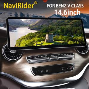 Radio Estéreo Android 14 de 14.6 Pulgadas para Benz Clase V V250 V260 W447 2016-2022, Reproductor Multimedia de Video, Navegación GPS, Tablero de Instrumentos, 1 Año de Garantía - Product Image 1