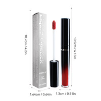 MLSMILE Set Lipstik Cair 12 Warna, Tahan Transfer, Tidak Luntur, Melembapkan dan Tahan Lama