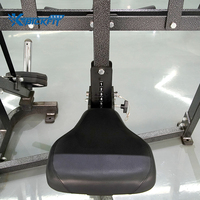 Équipement de musculation professionnel : Machine à curls biceps assis à charge libre, Banc de curls Preacher