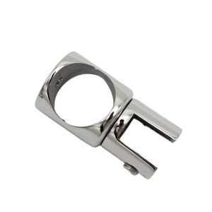 Duschraum zubehör Rundrohr verbinder Glas befestigungs stange Hardware Sitz Ecke Hänge rohr klemme - Product Image 1