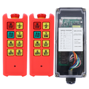 Control remoto de radio industrial resistente al calor y a bajas temperaturas para polipasto eléctrico - Product Image 1