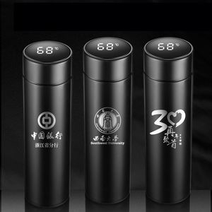 500ml Termos Digitales Termo Thermos Bottle Cup Flask Led <b>Temperature</b> Display Stainless Steel Smart Water Bottle with Filter - Product Image 3