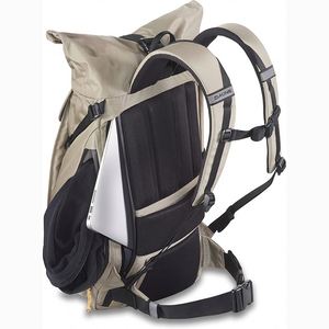 Échantillon gratuit : Sac à dos pour ordinateur portable en PET recyclé, durable, de style tendance, avec fermeture roll-top, pour hommes et femmes - Product Image 3