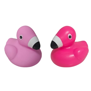 Jerify dễ thương Mini nhựa <span class=keywords><strong>Flamingo</strong></span> Vịt Tắm Đồ chơi kêu cót két khổng lồ nổi lễ hội giải thưởng cho mùa hè hồ bơi bữa tiệc sinh nhật - Product Image 2