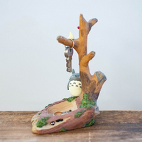 Support de rangement pour clés original Studio Ghibli Kikis Delivery Service Totoro, figurine, ornement de bureau, jouet anime, statues, cadeau