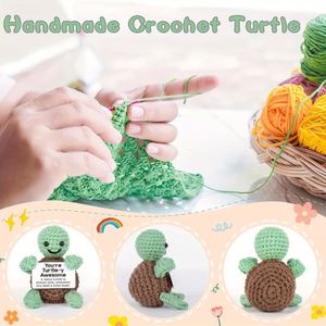 Hot Selling Handmade Crochet Emotional Support <b>Turtle</b> Decoration Popular Positive Animal Emotion Novelty Gifts for Emotional - Product Image 4