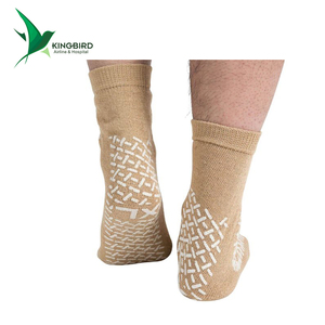 <span class=keywords><strong>Chaussettes</strong></span> <span class=keywords><strong>de</strong></span> sécurité respirantes pour hommes avec prévention des chutes à pois antidérapantes pour la saison d'automne - Product Image 2