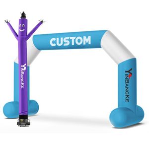 Lengkungan tiup luar ruangan kustom untuk Natal dan Halloween dekorasi halaman penari udara - Product Image 3