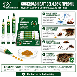 <span class=keywords><strong>Insecticida</strong></span> de Salud Pública Fipronil 0.05% Gel Cebo para <span class=keywords><strong>Cucarachas</strong></span> en Jeringa, <span class=keywords><strong>Insecticida</strong></span> para Control de Plagas para Eliminación de <span class=keywords><strong>Cucarachas</strong></span> Alemanas - Product Image 2