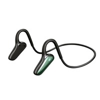 Casque sans fil M-D8 à conduction osseuse 5.2, écouteurs ouverts pour le sport, la remise en forme, les voyages, la musique et l'usage quotidien