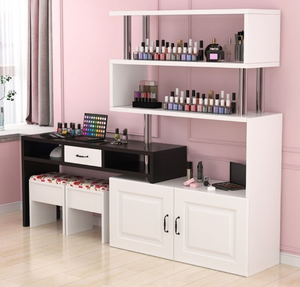 Table de manucure réglable pour salon de beauté, mobilier de bar à ongles, table à ongles, bureau de manucure - Product Image 5
