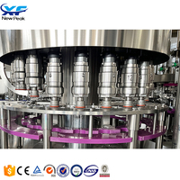 Ligne complète pour machine de remplissage automatique de boissons gazeuses, ligne de remplissage d'eau gazeuse, usine de remplissage de bouteilles de boissons gazeuses
