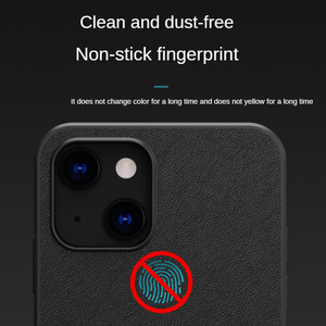 Funda de cuero sintético para Iphone, carcasa trasera híbrida de Tpu para teléfono móvil 12 <span class=keywords><strong>Pro</strong></span> Max Xr Xs Max 13 <span class=keywords><strong>Pro</strong></span> - Product Image 5