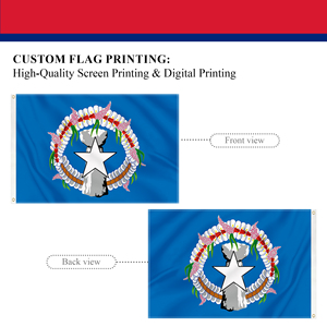 Bandera <span class=keywords><strong>de</strong></span> las Islas Marianas del Norte <span class=keywords><strong>de</strong></span> 3x5 Pies, Bandera Nacional <span class=keywords><strong>de</strong></span> CNMI, Poliéster 100D, Decoración para Exteriores, Ojales, Banderas Personalizadas <span class=keywords><strong>de</strong></span> las Islas del Pacífico - Product Image 3