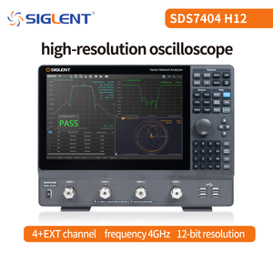 ออสซิลโลสโคปดิจิตอล Siglent SDS7404A H12 อัตราการสุ่มตัวอย่าง 20 GSa/s ความละเอียด 12 บิต - Product Image 1