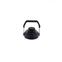 Bouteille d'eau isotherme à double paroi, sans BPA, 750 ml (24 oz), avec couvercle anti-fuite, paille et poignée, portable pour la salle de sport, les voyages et les activités de plein air.