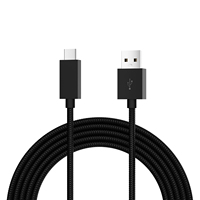 Câble de données tressé tout en cuivre adapté à la manette PS5 Elite, 2,8 m, câble de charge USB-C, transmission de données synchronisée Elite