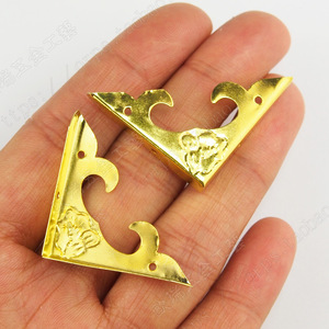 Corner Protector Brass 30mm X 42mm Traditional Design For Furniture Decorative <b>Hardware</b> - Product Image 2