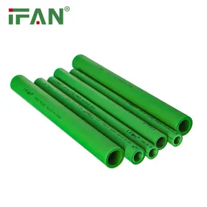 IFAN Manufacture PPR Pipes 20-110MM PN25 Plastic Water Tubes PPR Pipes And Fittings Plumbing PPR Tubes