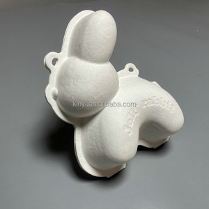 Tùy Chỉnh Sinh Thái Thân Thiện Với Thỏ Hình Dạng Đồ Chơi Với Sáng Tạo DIY Giấy Búp Bê Phân Hủy Sản Phẩm Trang Trí - Product Image 1