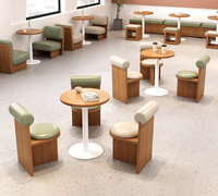 Café lait thé boutique internet célébrité tables et chaises dessert boutique tables cabines canapés et tabourets