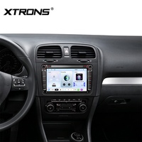 XTRONS Lecteur Multimédia Automobile Android 15 de 8 Pouces pour VW Skoda SEAT 6+128 Go QLED Amplificateur DSP CarPlay Android Auto Navigation
