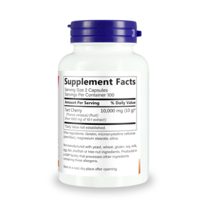 Complément alimentaire à base de cerises acidulées pour le confort articulaire des adultes – 200 capsules de cerises acidulées – Soutient la santé des articulations - Product Image 3