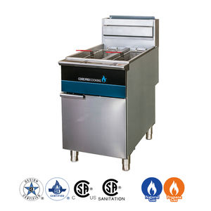 Friggitrice a Gas Multifunzionale e Facile da Pulire con Doppia Vasca e Grande Capacità per Patatine e Altri Cibi - Product Image 2