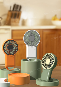 Gran oferta ventilador portátil recargable de mano pequeño ventilador de refrigeración por aire - Product Image 6