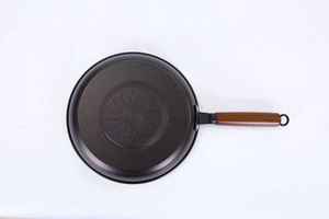 Poêle antiadhésive en pierre Maifan - Poêle à fond plat pour œufs, crêpes et steaks - Product Image 2