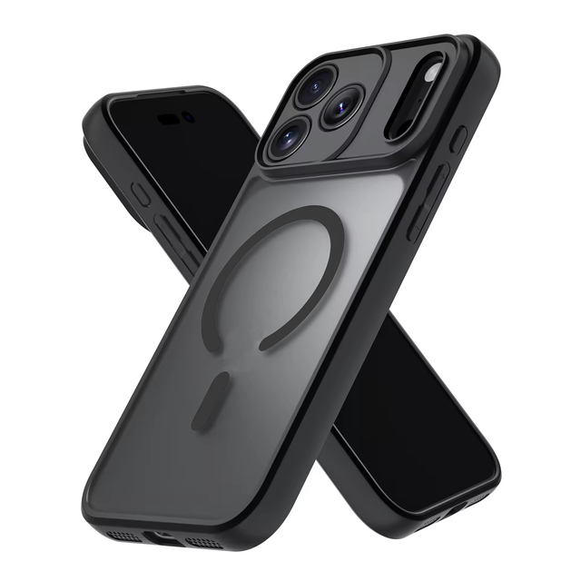 Matte Skin Texture Magnetic Shockproof Protective Phone case for iphone 17 pro Max 16 15 pro max 13 pro max Mobile Phones Cover